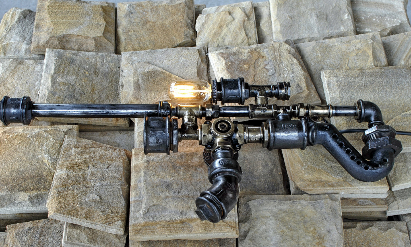 Industrial sconce Wall lighting Bedside steampunk lamp