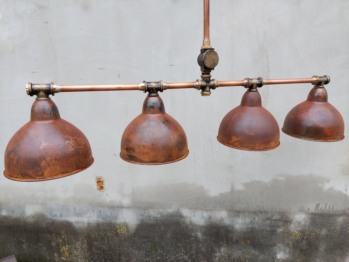 Rustic pendant chandelier.Industrial pendant light for kitchen island and dining table. Pendant light