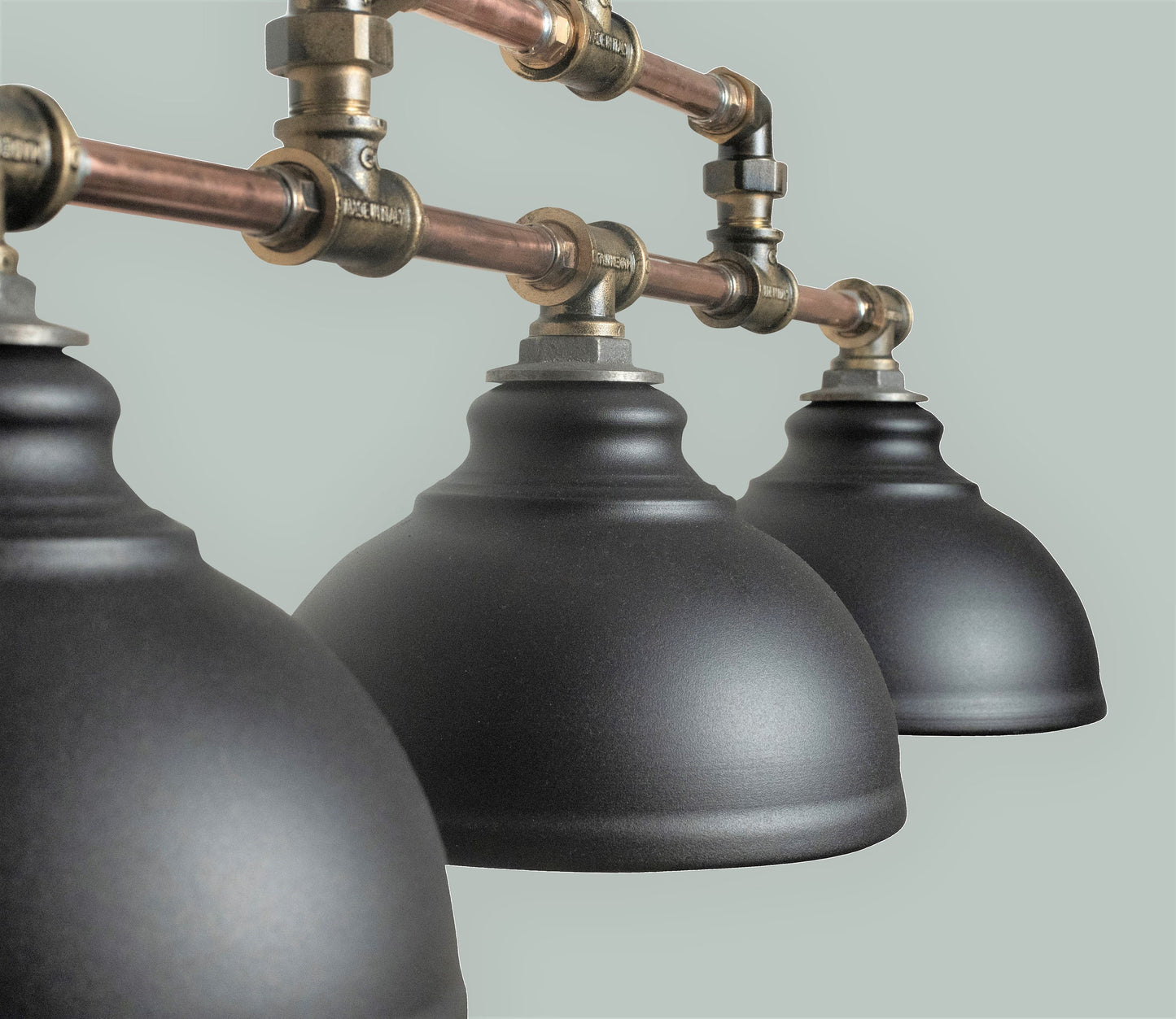 Industrial Pendant Light with Black Shade Pendant Light Kitchen Island Light Modern Pendant Lighting Rustic Chandelier Copper Ceiling Light