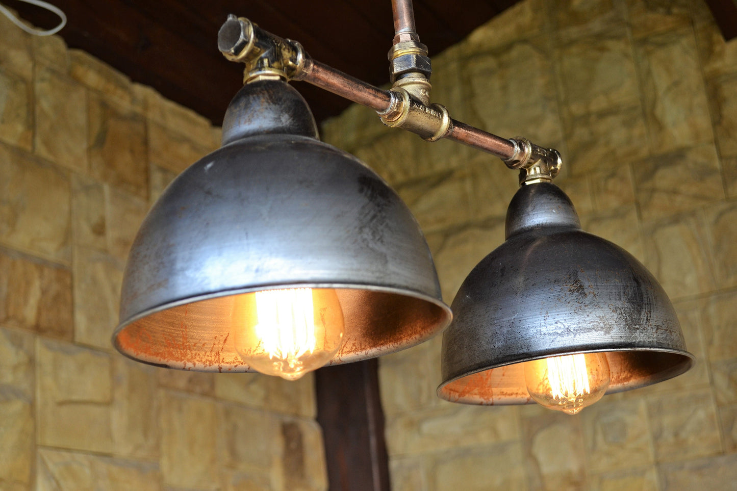 Rustic pendant lighting