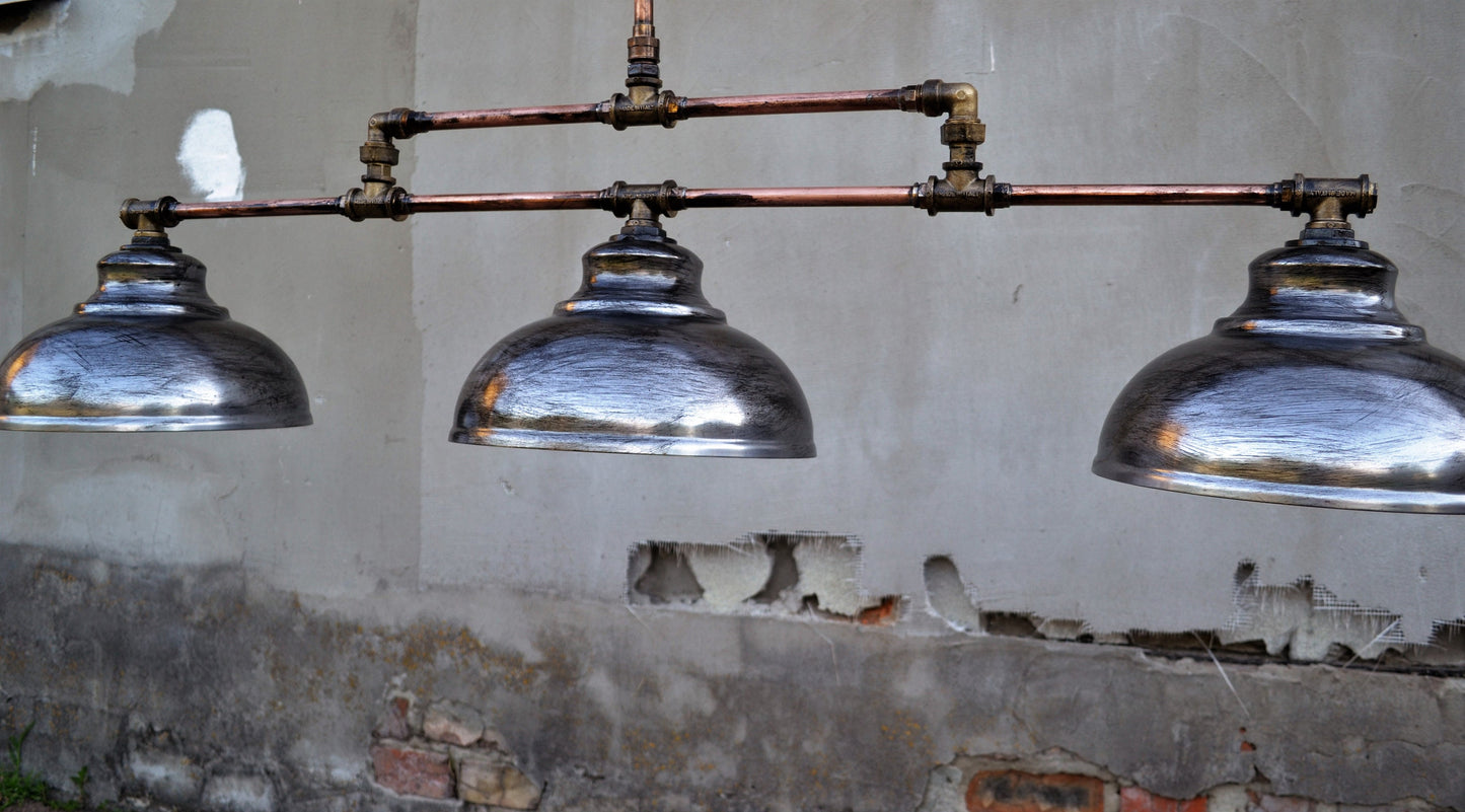 Kitchen Island Chandelier Industrial Pendant Lighting Steampunk Rustic Hanging Light Gray Hanging Light Island Lighting Hanging Chandelier