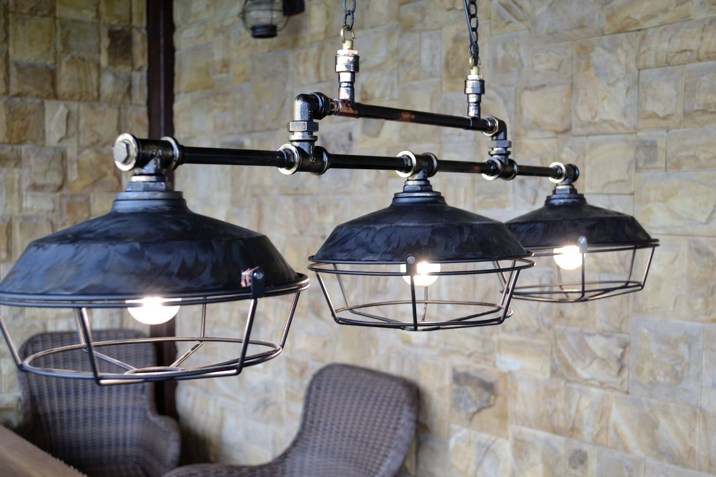 Adjustable ceiling lamp Industrial pendant chandelier