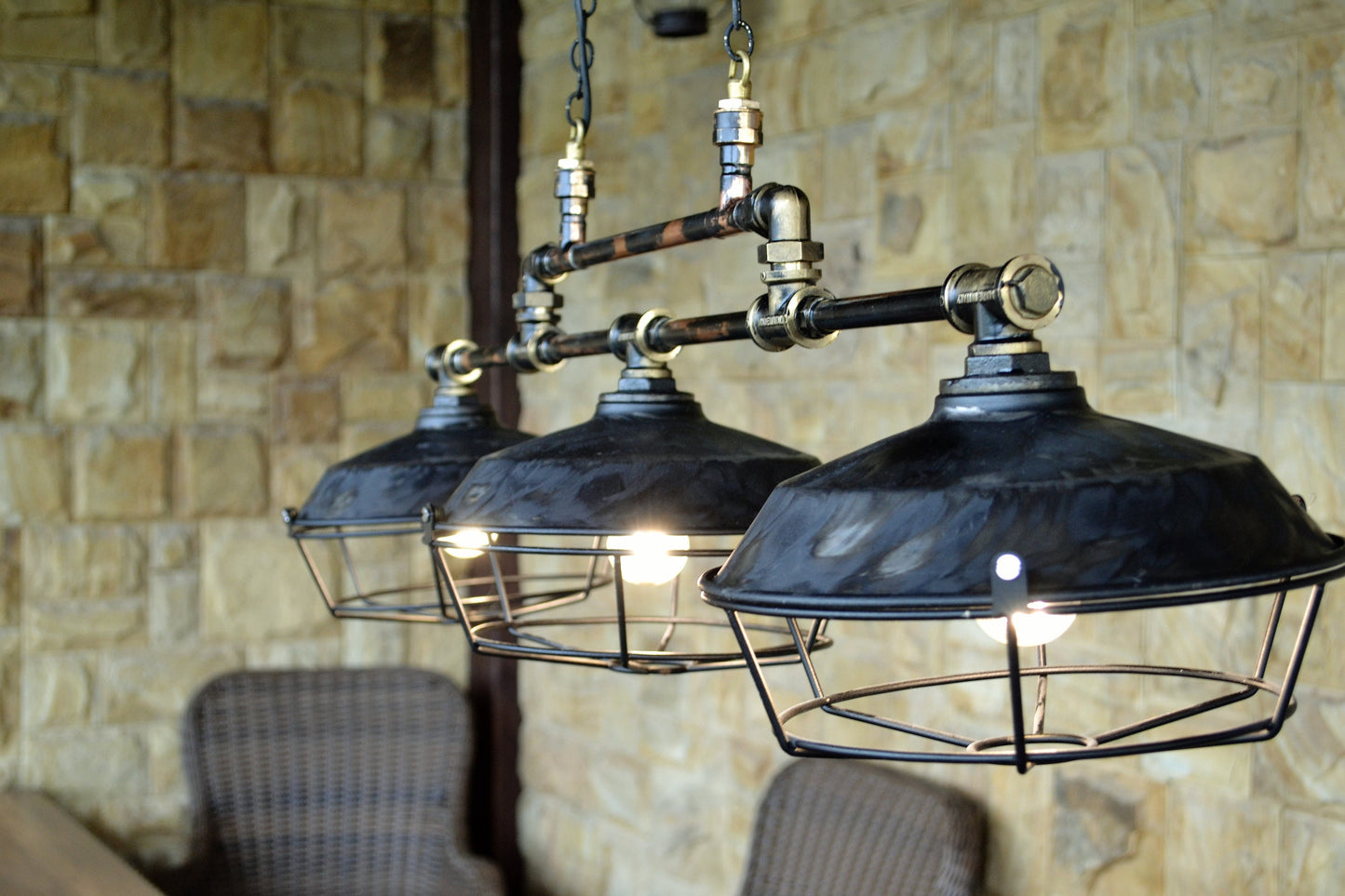 Adjustable ceiling lamp Industrial pendant chandelier