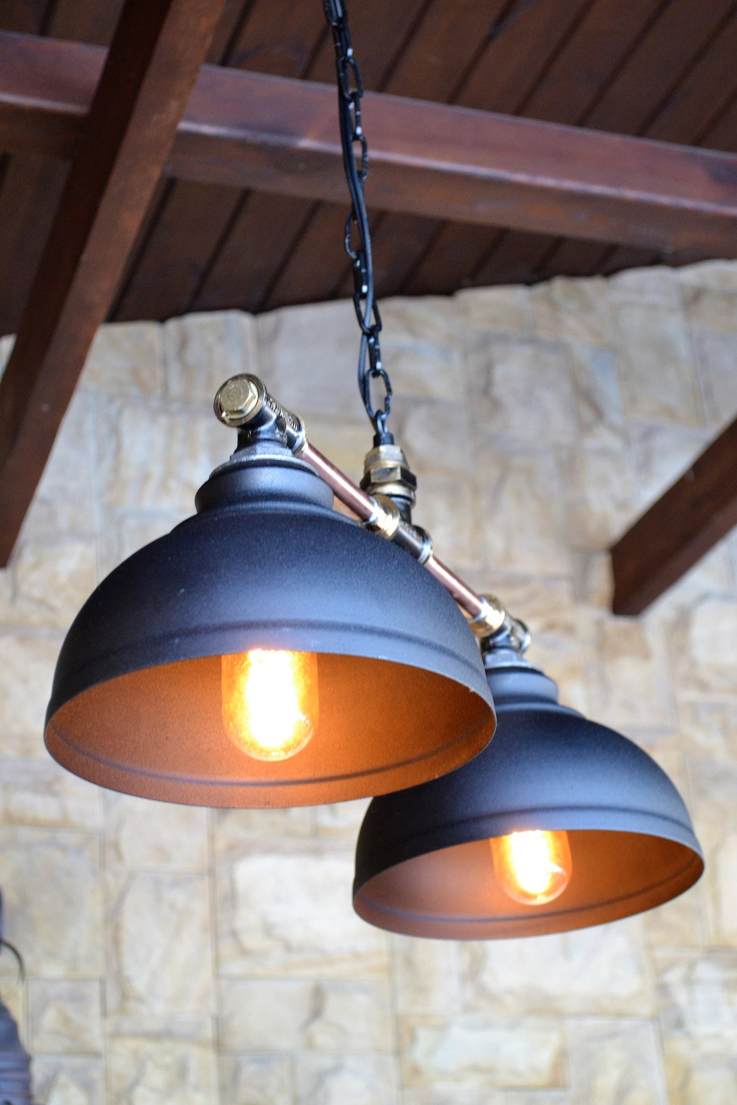 Pendant lighting  Industrial chandelier