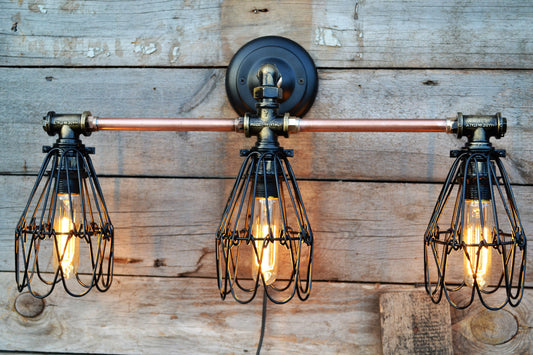 Vanity Lights For Mirror, Industrial Wall Sconce Lighting , Wall Fixture , Modern Vanity Wall Sconce , Bathroom Wall lights, Wall Light