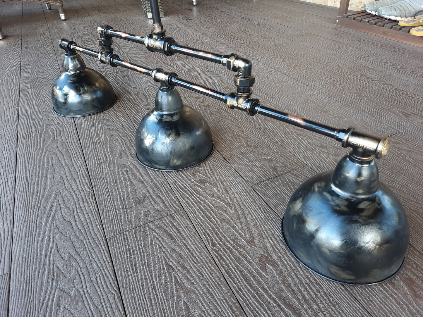Rustic Copper Tube Industrial Pendant Lights Hanging Chandelier Mid-Century Lighting Farmhouse Lighting Kitchen Island Lighting Island Light