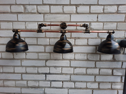 Industrial wall lamp Hanging rustic lighting