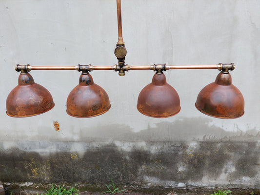 Rustic  pendant chandelier.Industrial pendant light for kitchen island and dining table. Pendant light