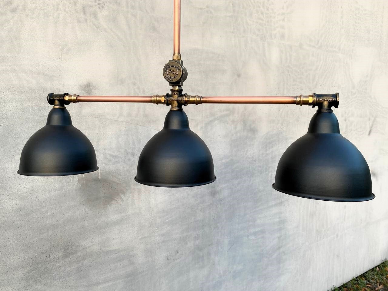 Rustic chandelier for kitchen island pendant light black Industrial lighting for pool table or dining table.