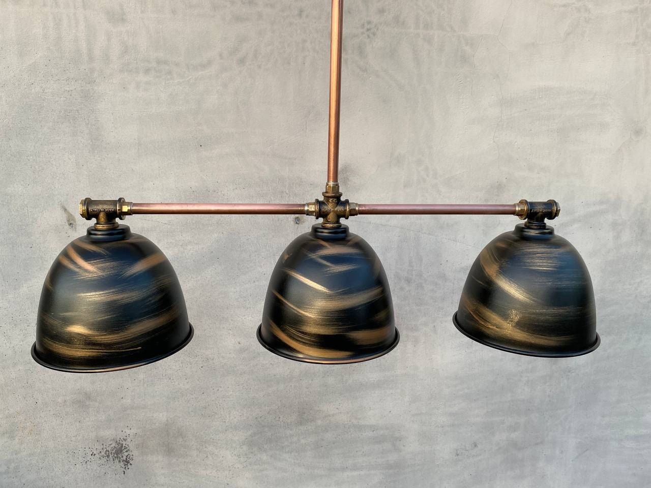 Vintage Industrial Pendant Light Fixture Rustic Metal Ceiling Lamp Steampunk Hanging Light Fixture Farmhouse Lighting Unique Pendant Light